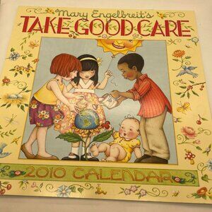 EUC Mary Engelbreit 2010 Wall Calendar "Take Good Care"